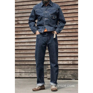 Non Stock WWII Model S101-B Cowboy Jeans Straight Fit 14oz Selvedge Denim W32